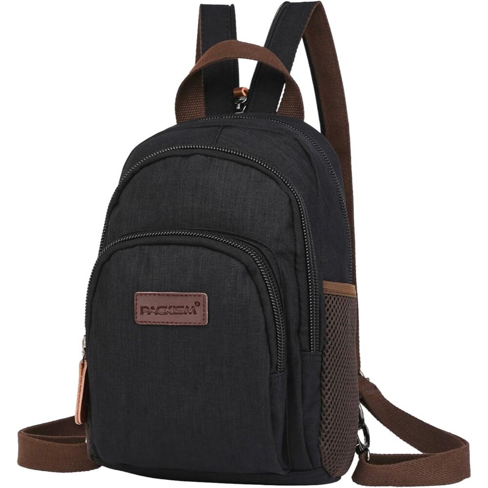 Versatile Women's Mini Backpack With Multiple Poc… - image 1